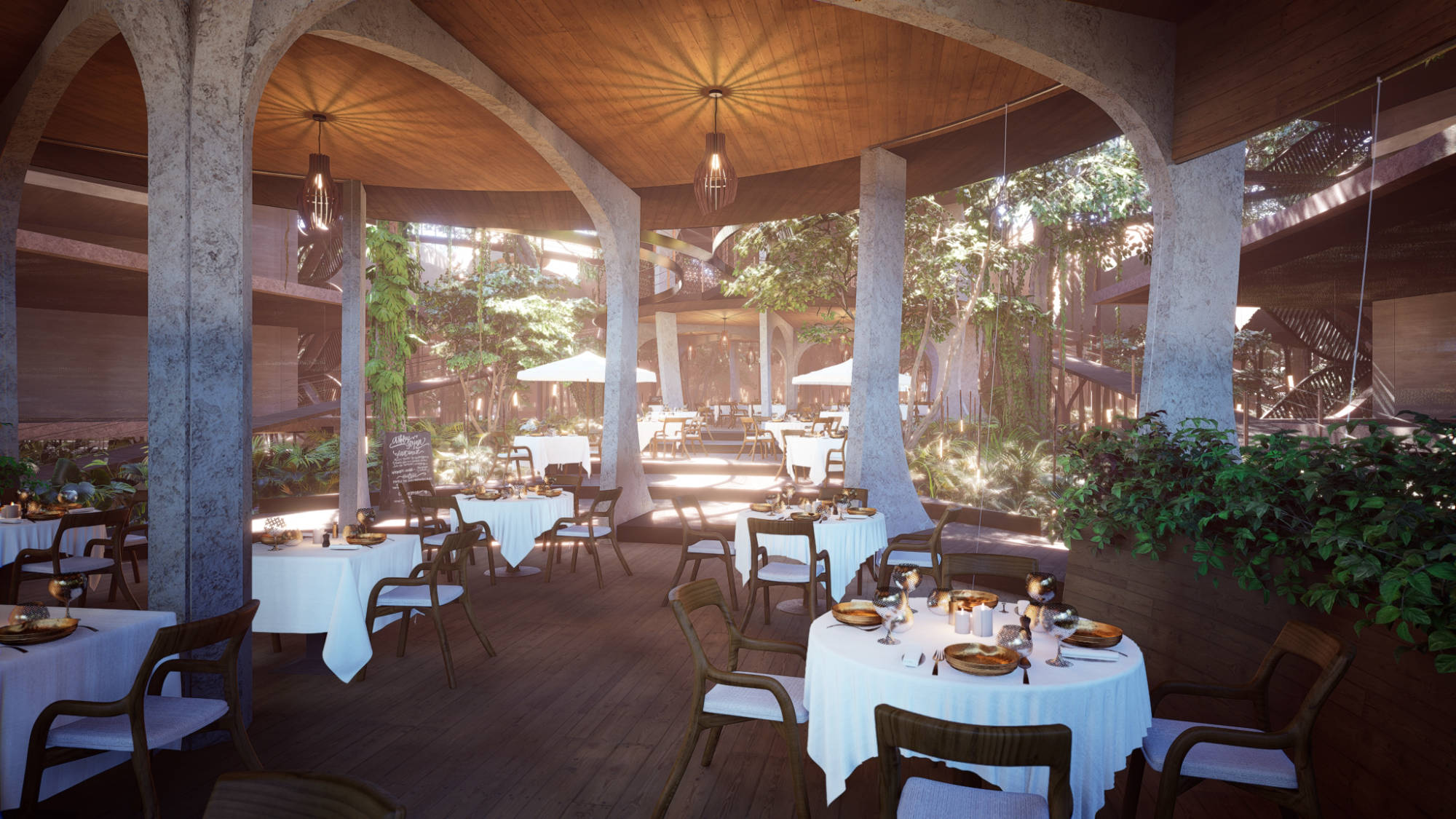 Jungle restaurant